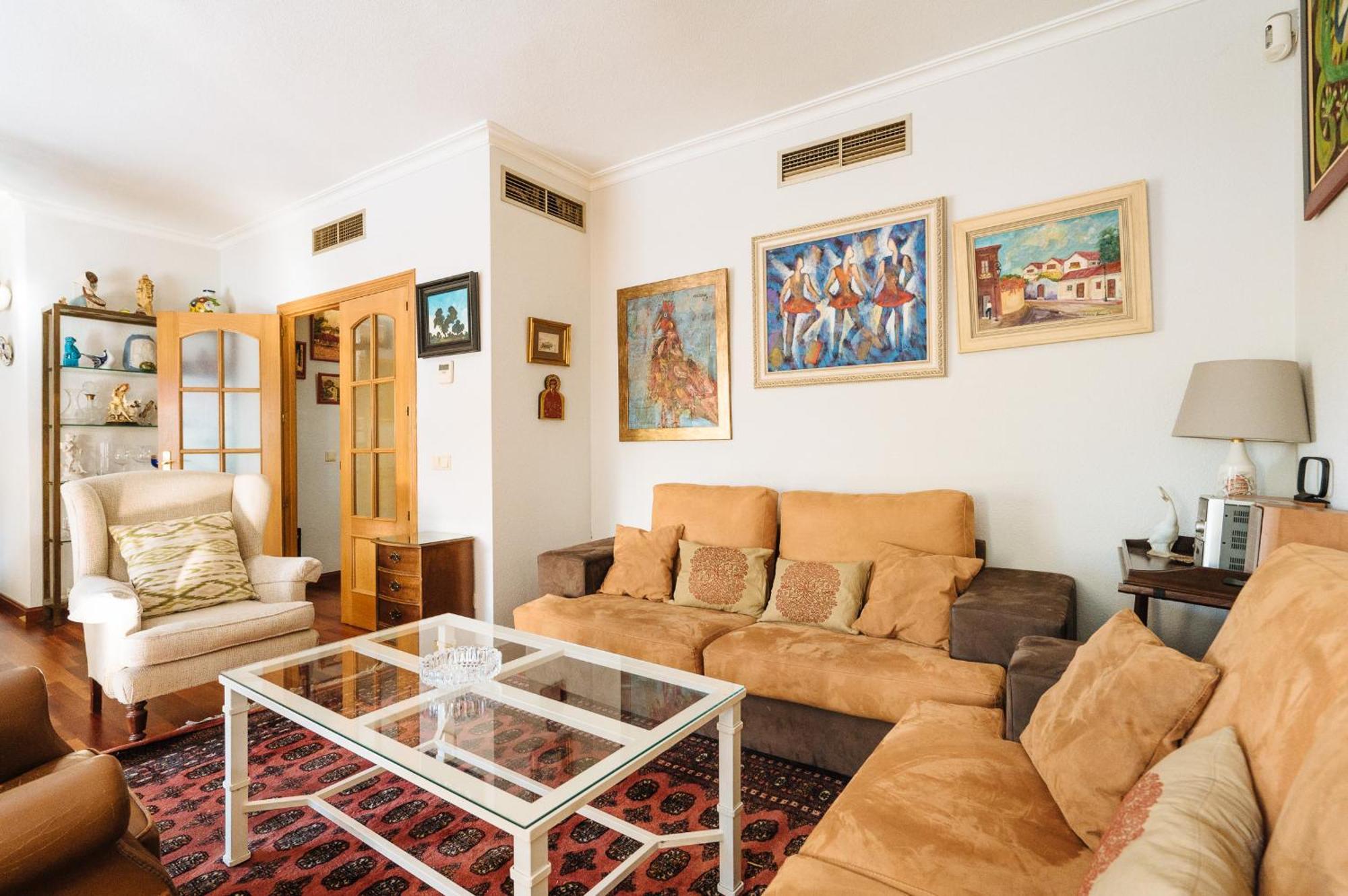 Апартаменты Acogedor Piso Con Parking Santa Justa Севилья Экстерьер фото